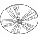 Volkswagen 5GE-601-025-FZZ Wheel, Alloy Volkswagen 5GE-601-025-FZZ Wheel, Alloy