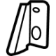 Volkswagen 1EA-121-409-L Bracket Volkswagen 1EA-121-409-L Bracket