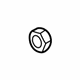 Volkswagen WHT-001-938 Lower Control Arm Lock Nut Volkswagen WHT-001-938 Lower Control Arm Lock Nut