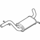 Volkswagen 5C3-253-209-L Muffler Volkswagen 5C3-253-209-L Muffler