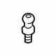 Volkswagen WHT-000-722-A Ball Stud Volkswagen WHT-000-722-A Ball Stud