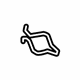 Volkswagen 3D0-941-160 Lower Beam Bulb Retainer Spring Volkswagen 3D0-941-160 Lower Beam Bulb Retainer Spring