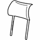 Volkswagen 1J0-881-905-E Headrest Pad Volkswagen 1J0-881-905-E Headrest Pad