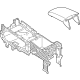 Volkswagen 3CN-863-241-J-KOD Center Console Volkswagen 3CN-863-241-J-KOD Center Console