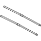 Volkswagen 1T3-998-002-A Wiper Blade Volkswagen 1T3-998-002-A Wiper Blade
