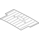 Volkswagen 11K-817-155 Rear Reinforcement Volkswagen 11K-817-155 Rear Reinforcement