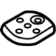 Volkswagen 1T3-802-941 Plate Volkswagen 1T3-802-941 Plate