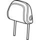 Volkswagen 11A-881-901-F-55K Headrest Volkswagen 11A-881-901-F-55K Headrest