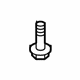 Volkswagen N-107-854-01 Lower Control Arm Bolt Volkswagen N-107-854-01 Lower Control Arm Bolt