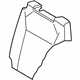 Volkswagen 5NN-888-805-D-EQZ Seat Back Cover Volkswagen 5NN-888-805-D-EQZ Seat Back Cover