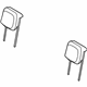 Volkswagen 5NN-888-901-D-YGC Headrest Volkswagen 5NN-888-901-D-YGC Headrest