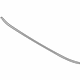 Volkswagen 561-853-101-D-2ZZ Lower Molding Volkswagen 561-853-101-D-2ZZ Lower Molding