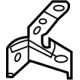 Volkswagen 1EA-611-841-C Brake Hose Lower Bracket Volkswagen 1EA-611-841-C Brake Hose Lower Bracket