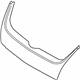 Volkswagen 1K5-853-761-A-2ZZ Cover Molding Volkswagen 1K5-853-761-A-2ZZ Cover Molding