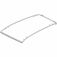 Volkswagen 5G9-817-101 Roof Panel Volkswagen 5G9-817-101 Roof Panel
