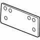 Volkswagen 5N0-807-287-9B9 License Bracket Volkswagen 5N0-807-287-9B9 License Bracket