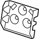 Volkswagen 3D0-959-115-B Control Module Mount Bracket Volkswagen 3D0-959-115-B Control Module Mount Bracket