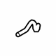 Volkswagen 1K0-121-447-AL Water Hose Volkswagen 1K0-121-447-AL Water Hose