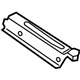 Volkswagen 3QF-803-233-A Seat Support Volkswagen 3QF-803-233-A Seat Support