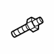 Volkswagen N-910-027-02 Front Shield Bolt Volkswagen N-910-027-02 Front Shield Bolt