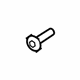 Volkswagen N-910-717-01 Water Pump Bolt Volkswagen N-910-717-01 Water Pump Bolt