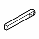 Volkswagen 3B1-858-608-2AQ Trim Molding Volkswagen 3B1-858-608-2AQ Trim Molding