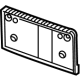 Volkswagen 5H0-807-287-A-9B9 License Bracket Volkswagen 5H0-807-287-A-9B9 License Bracket