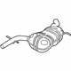 Volkswagen 5C3-253-209-T Muffler Volkswagen 5C3-253-209-T Muffler