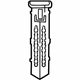 Volkswagen 7B0-881-920-H-DE5 Headrest Guide Volkswagen 7B0-881-920-H-DE5 Headrest Guide