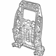 Volkswagen 7B0-881-045-J Seat Back Frame Volkswagen 7B0-881-045-J Seat Back Frame