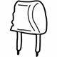 Volkswagen 7D0-881-921-L-HQB Headrest Cover