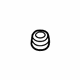 Volkswagen 1K0-129-882 Resonator Bushing Volkswagen 1K0-129-882 Resonator Bushing