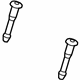 Volkswagen 7B0-881-920-B-DE5 Headrest Guide Volkswagen 7B0-881-920-B-DE5 Headrest Guide