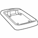 Volkswagen 7B0-863-284-A-ES3 Tray Volkswagen 7B0-863-284-A-ES3 Tray