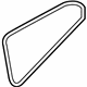 Volkswagen 5C6-998-191 Tail Lamp Assembly Gasket Volkswagen 5C6-998-191 Tail Lamp Assembly Gasket