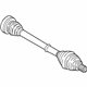 Volkswagen 1K0-501-203-F Axle Assembly Volkswagen 1K0-501-203-F Axle Assembly