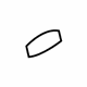 Volkswagen 1K8-853-437-95T Upper Center Pillar Trim Plate Volkswagen 1K8-853-437-95T Upper Center Pillar Trim Plate
