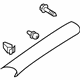 Volkswagen 561-867-233-B-3Y3 Windshield Pillar Trim Volkswagen 561-867-233-B-3Y3 Windshield Pillar Trim