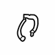 Volkswagen 1C0-941-118 Spoiler Bracket Volkswagen 1C0-941-118 Spoiler Bracket