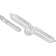 Volkswagen 5H0-853-651-AR-041 Grille Volkswagen 5H0-853-651-AR-041 Grille