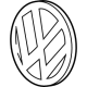 Volkswagen 5H0-941-600-A-ASO VW SIGN Volkswagen 5H0-941-600-A-ASO VW SIGN