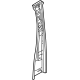 Volkswagen 1T3-809-443-A Pillar B Volkswagen 1T3-809-443-A Pillar B