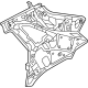 Volkswagen 3CM-809-403-A Inner Panel Volkswagen 3CM-809-403-A Inner Panel