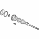 Volkswagen 1J0-407-417-G Shaft Volkswagen 1J0-407-417-G Shaft