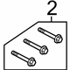 Volkswagen N-909-844-01 Compressor Mount Bolt Volkswagen N-909-844-01 Compressor Mount Bolt