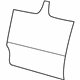 Volkswagen 7B0-885-805-G-DE5 Seat Back Cover Volkswagen 7B0-885-805-G-DE5 Seat Back Cover