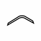 Volkswagen 1C1-819-090-A Lower Duct Gasket Volkswagen 1C1-819-090-A Lower Duct Gasket