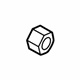 Volkswagen N-101-181-05 Main Fuse Nut Volkswagen N-101-181-05 Main Fuse Nut