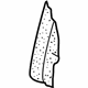 Volkswagen 1K5-885-776-M Seat Back Pad Volkswagen 1K5-885-776-M Seat Back Pad