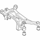 Volkswagen 3C0-505-235-S Crossmember Volkswagen 3C0-505-235-S Crossmember